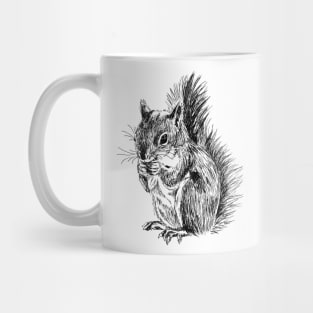 Cute Squirrel Print Mug